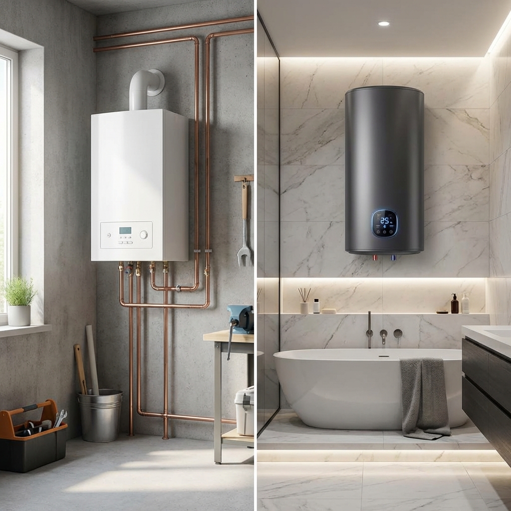 Calentadores de gas vs Eléctricos: Guía Completa de Elección 2026