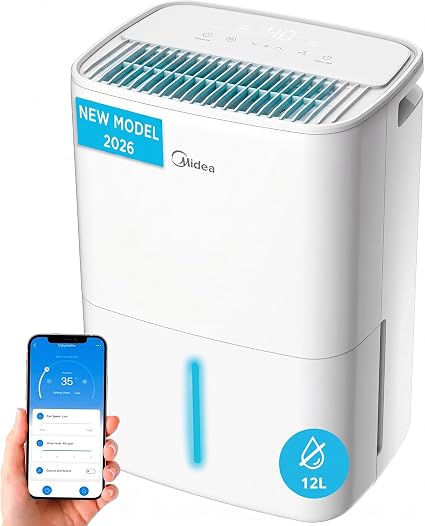 Midea: deshumidificador de 12 l/día con WiFi