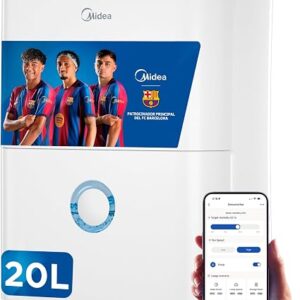 Midea: deshumidificador de 20 litros con WiFi