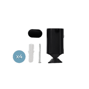 Cecotec Kit 4 soportes pared(negro) Readywarm 9090 Twin Towel Black