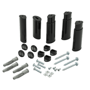 Cecotec Kit 4 Soportes Pared(Negro) Readywarm 9200 Smart Towel Black